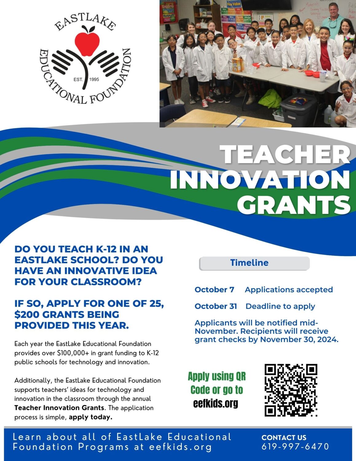 Teacher Innovation Grants 2024 2025